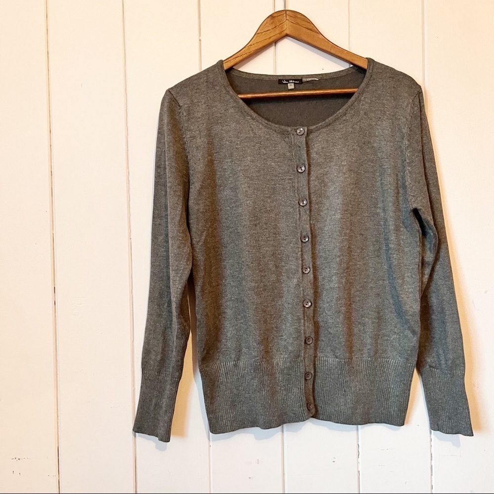 Vila Milano Grey Cardigan. Like New. Size XL.